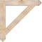 Ekena Millwork Traditional Arts & Crafts Smooth Bracket, Douglas Fir, 5 1/2"W x 44"D x 44"H BKT06X44X44TRA03SDF - alternate 4
